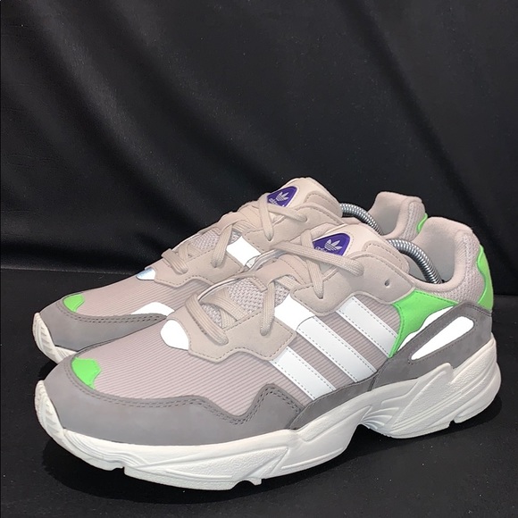 adidas gazelle silver green womens Adidas Yung-96 Men's Shoes Collegiate Navy/Sesame/True Blue